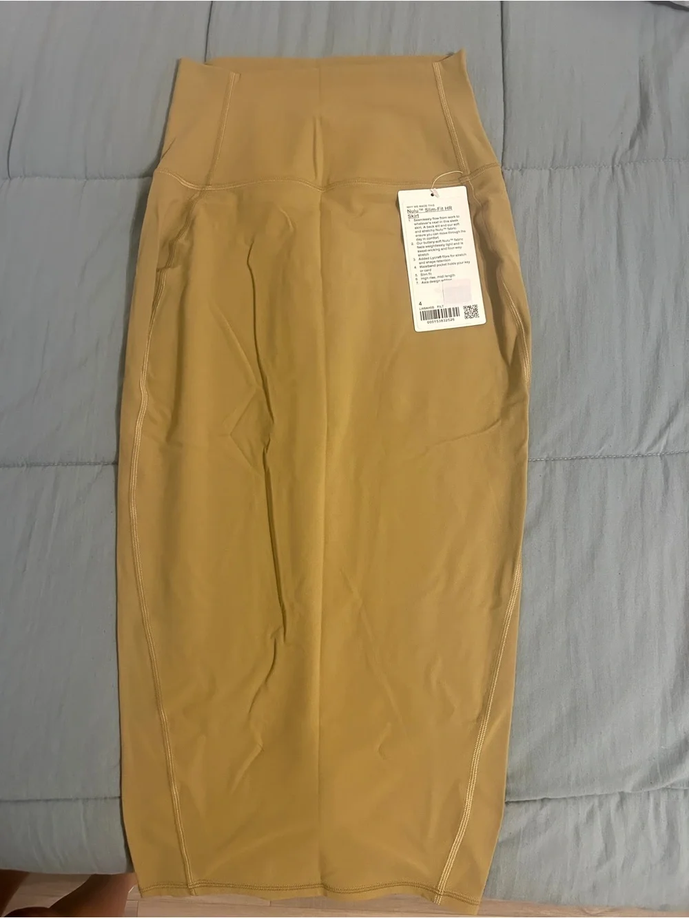 NWT lululemon Nulu Slim-Fit High-Rise Skirt